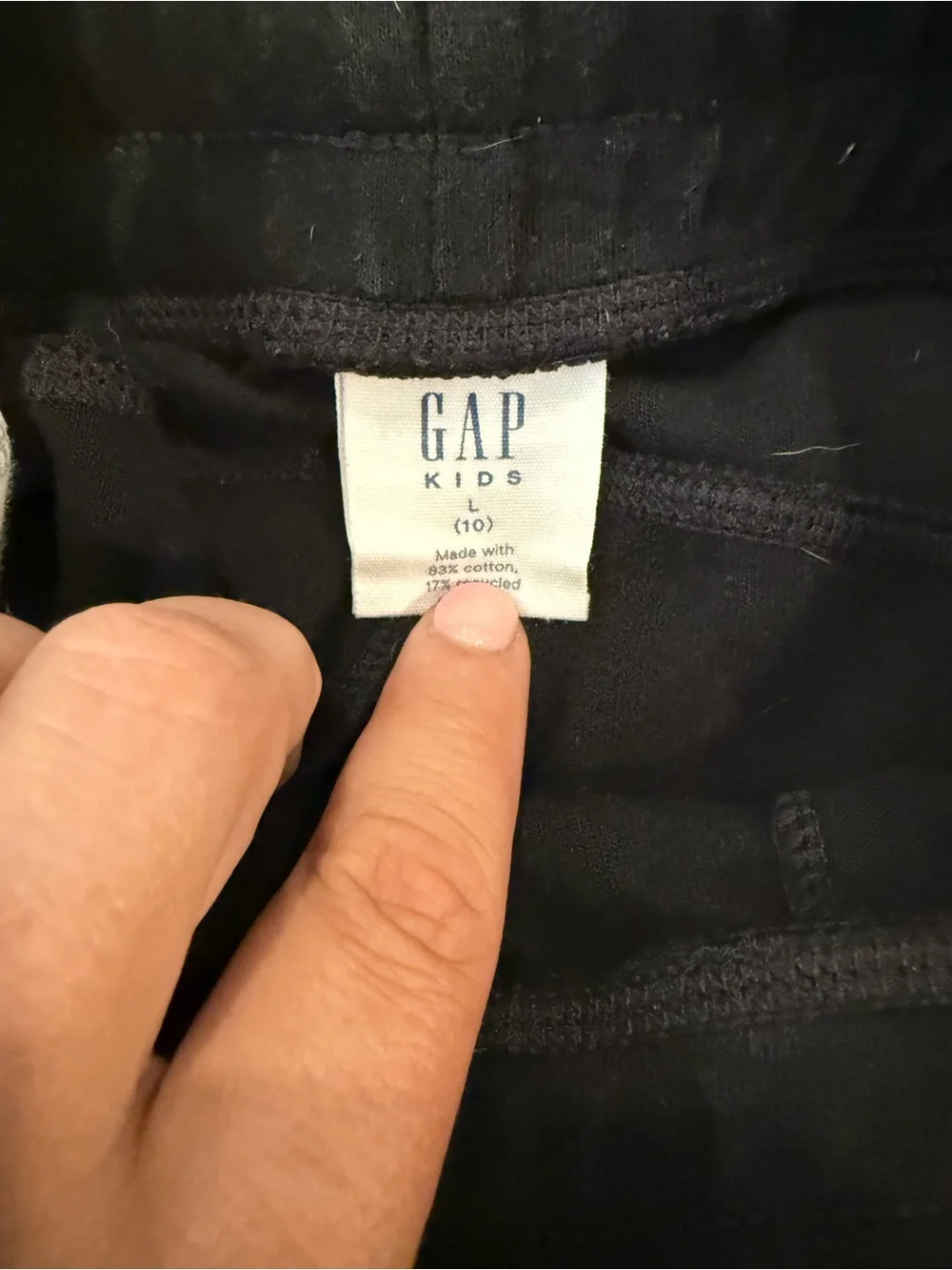 GAP Kids Two-Pairs Joggers Size 10